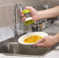 Pot cleaning brush